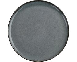 Kitchen trend - servies - gebaksbord - Petrol ocean - porselein - 19 cm rond