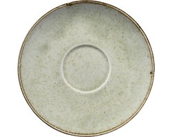 Kitchen Trend servies Zeegroen Ocean espresso schotel set van 6