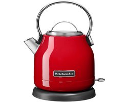KitchenAid 5KEK1222EER waterkoker - 1,25 l - 2200 W - Zwart - Rood - Roestvrijstaal