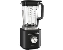 KitchenAid 5KSB2073EBM Pure Power Blender - 2 L - Matzwart- 10 Snelheden - 1200 W