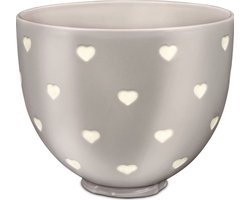 KitchenAid 5KSM2CB5CH Keramische mengkom 4,7L - Layered hearts