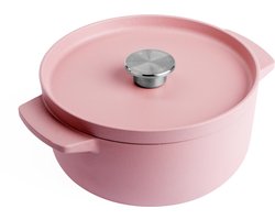 KitchenAid braadpan emaille 22cm - dried rose - limited edition