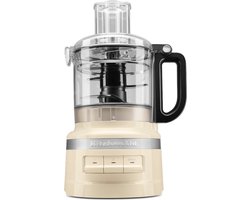 Kitchenaid Foodprocessor – Krachtige & Compacte Keukenhulp voor Perfect Snijden, Hakken en Kneden – 1,7L, Amandel wit