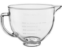 KitchenAid Glazen Mengkom 4,7L - 5KSM5GB