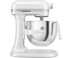 KitchenAid keukenmachine - Artisan - In hoogte verstelbare kom - 375 W - Krachtig met 11 snelheden - 4 accessoires - 6,6L - Classic Wit