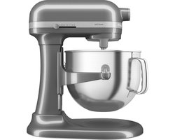 KitchenAid keukenmachine - Artisan - In hoogte verstelbare kom - 375 W - Krachtig met 11 snelheden - 4 Roestvrijstalen accessoires - 6,6L - Tingrijs