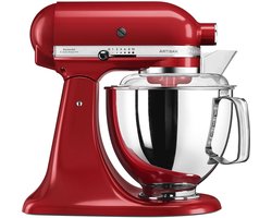 KitchenAid keukenmachine - Artisan - Keukenrobot met 7 accessoires - 300 W - 4,8 L - Keizerrood