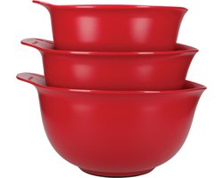 KitchenAid Mengkommen, 35 x 29 x 136 mm, Roestvrij Staal - Koninklijk Rood