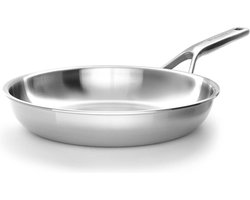 KitchenAid Multi-Ply RVS Koekenpan - ø24 cm - inductie - PFAS-vrij