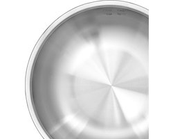 KitchenAid Multi-Ply RVS Steelpan - ø20 cm - 2,3L - inductie - PFAS-vrij