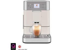 KitchenAid Volautomatische Espressomachine KF6 - koffiemachine met 15 receptopties, automatische melkopschuimer en snel opwarmtechnologie - Porcelain White