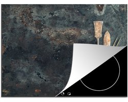 KitchenYeah® Inductie beschermer 70x52 cm - Keukengerei - Keukengereedschap - Vintage - Landelijk - Kookplaataccessoires - Afdekplaat voor kookplaat - Inductiebeschermer - Inductiemat - Inductieplaat mat