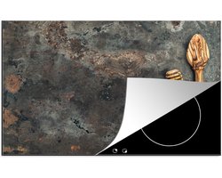 KitchenYeah® Inductie beschermer 80.2x52.2 cm - Inductiebeschermer - Afdekplaat - Hout - Keukengereedschap - Keuken - Landelijk - Kookplaataccessoires - Afdekplaat voor kookplaat - Inductiebeschermer - Inductiemat - Inductieplaat mat