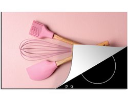 KitchenYeah® Inductie beschermer 89.6x51.6 cm - Keukengerei - Roze - Bakken - Kookplaataccessoires - Afdekplaat voor kookplaat - Inductiebeschermer - Inductiemat - Inductieplaat mat