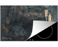 KitchenYeah® Inductie beschermer 90x52 cm - Keukengerei - Retro - Visbestek - Inductie bescherming - Kookplaat - Kookplaataccessoires - Afdekplaat voor kookplaat - Inductiebeschermer - Inductiemat - Inductieplaat mat