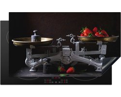 KitchenYeah® Inductie beschermer 91.2x52 cm - Keukengereedschap - Inductie beschermer - Kookplaat - Weegschaal - Fruit - Keuken - Kookplaataccessoires - Afdekplaat voor kookplaat - Inductiebeschermer - Inductiemat - Inductieplaat mat