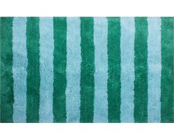 Kitsch Kitchen - Badmat gestreept blauw/groen
