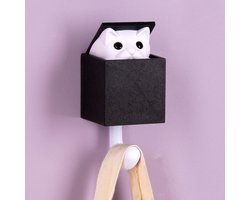 Kitt-A-Boo Wandhaak - Zwart van Qualy