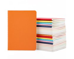 Kladblok A6 Blanco - 24PCS A6 Notitieboekjes 60 Pagina's - 10x14cm Schetsboekjes Klein - 100 GSM Papier Kladblokjes Pocket Reizen Zachte Omslag
