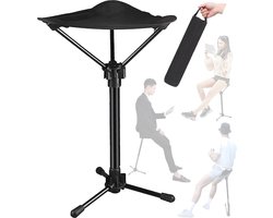 klapstoel buiten - Klapstoelen - Opvouwbare statiefkruk - Draagbare opvouwbare kruk - voor buiten, kamperen, wandelen, jagen, wandelen, vissen, reisondersteuning