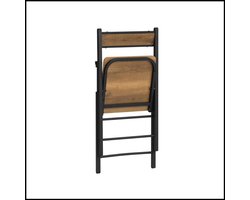 Klapstoel Keukenstoel – Vintage Design – Zithoogte 43cm – Ruimtebesparend en Stevig