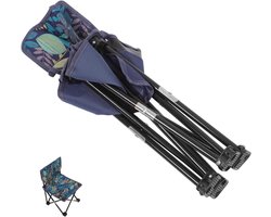 Klapstoel - Strandstoel Tuinstoel - Buitenactiviteiten - Lichtgewicht en Draagbaar - 52.50X29.00X29.00CM - Multicolor