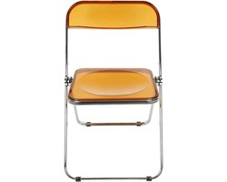 Klapstoelen met leer - Zetel stoel - Extra zitplaatsen creëren - Verstevigd stalen frame