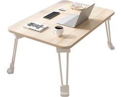 Klaptafel - Laptop Tafel - Thuiswerken - Stabiele Constructie - 70x48x32cm - Multicolor