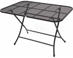 Klaptafel metaal antraciet 110x70cm