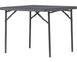 Klaptafel New Classic - Shark Grey- 90x90 cm