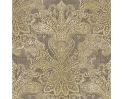 KLASSIEK BAROK BEHANG | Ornamenten - bruin beige geel goud - A.S. Création Metropolitan Stories 3