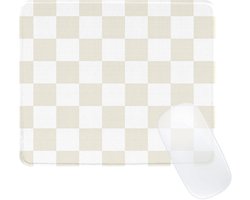 Klassiek Schakentbord Muismat met Antislip Rubberen Basis