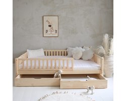 Klassieke Amore Pro met barrière 2/3 van de lengte 200x140 naturel