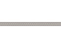 KLASSIEKE BEHANGRAND | Zelfklevend - zilver goud metallic - A.S. Création Only Borders 11