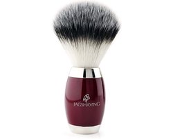 Klassieke herenscheerkwast voor baard en snor Nat schoon scheren Perfect cadeau voor mannen (scheerkwast)