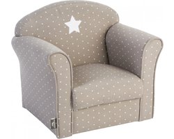 Klassieke Kinder Fauteuil Taupe