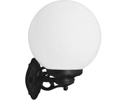 Klassieke Wandlamp met Grote Bol E27 Opaal BISSO - Fumagalli