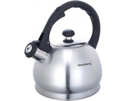 Klausberg 7042 - Fluitketel - o.a. inductie - RVS - 1.8 Liter