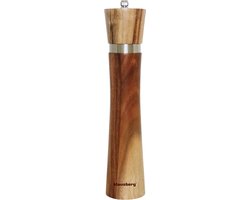 Klausberg 7592 - Peper of zout molen - 25 cm hoog - Acacia hout