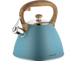 Klausberg KB-7263  fluitketel - 3L - rvs - alle warmtebronnen