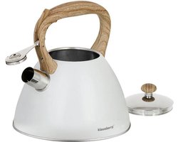 Klausberg KB-7264  fluitketel - 3L - rvs - alle warmtebronnen