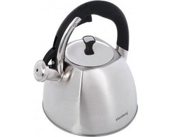 Klausberg KB-7409 fluitketel - 2,2L - rvs - alle warmtebronnen