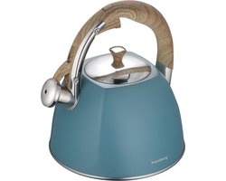 Klausberg KB-7499 fluitketel - 3L - rvs - alle warmtebronnen