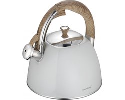 Klausberg KB-7500 fluitketel - 3L - rvs - alle warmtebronnen
