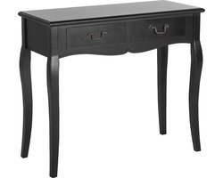 KLAWOCK - Consoletafel - Zwart - MDF