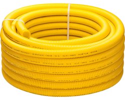 Klea Inox Flexibele Meerlagen Gasleiding Met Mantel DN15x15M Geel