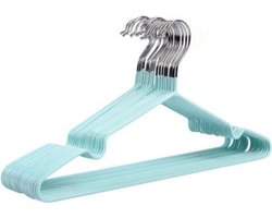 Kledinghangers - Duurzaam - Ruimtebesparend - Antislip - T-shirts - Ondergoed - Overhemden - Broeken - Rokken - Jurken - Roestbestendig - Groen - Garderobe - Organisatie - Garderobekast-meubilair