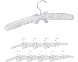 kledinghangers satijn - gepolsterd - kleerhangers - kledingbeugel stof