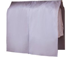 Kledinghoezen - Jashoezen Garderobekast - Kleding Beschermen - Ademend Zacht Stof - 120x120 cm - Paars