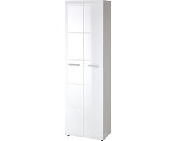 Kledingkast Adana 197 cm hoog wit